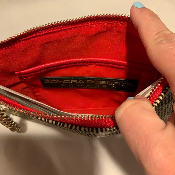 Sondra Roberts squared clutch brand new with tags - Picture 3 of 3